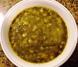 Spinach with Yellow Toor Dal